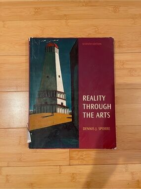 Pearson Reality Through the Arts Textbook 7th Edition by Dennis J. Sporre